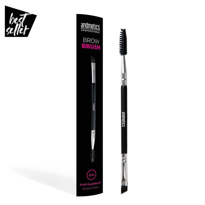 Bryn og vipper_Andmetics Brow Brush Professional - Youth.no