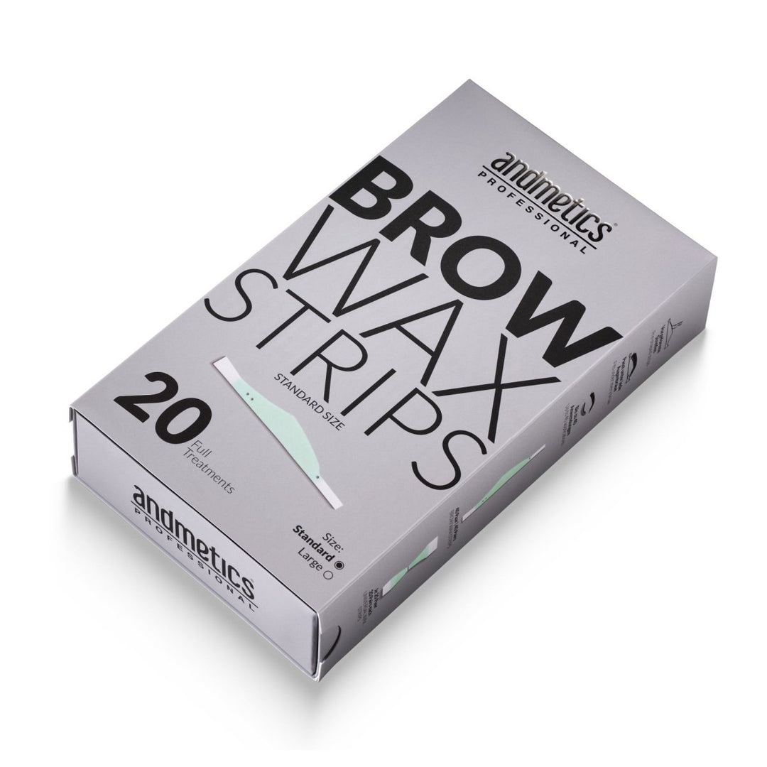 Bryn og vipper_Andmetics Brow Wax Strips Women Professional 20 - Youth.no