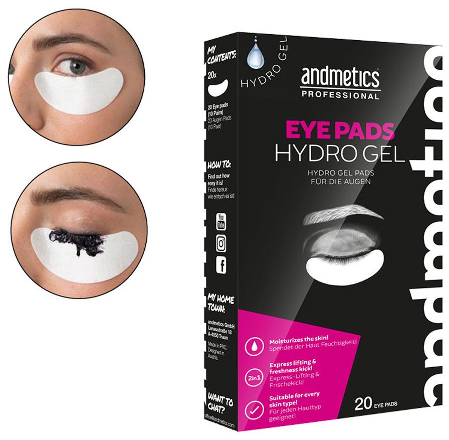 Bryn og vipper_Andmetics Eye Pads 100 - Youth.no