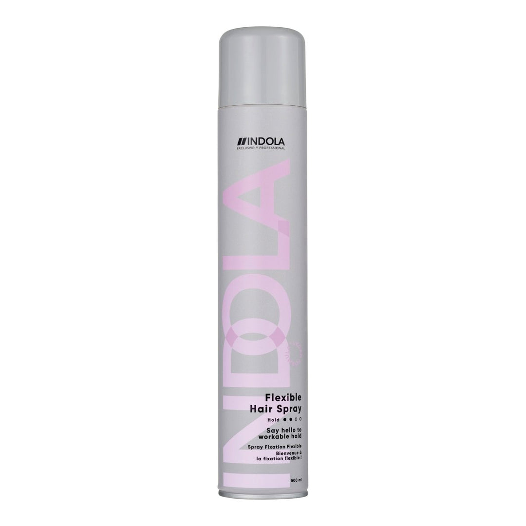 Hårspray_Indola Flexible hairspray 500ml - Youth.no