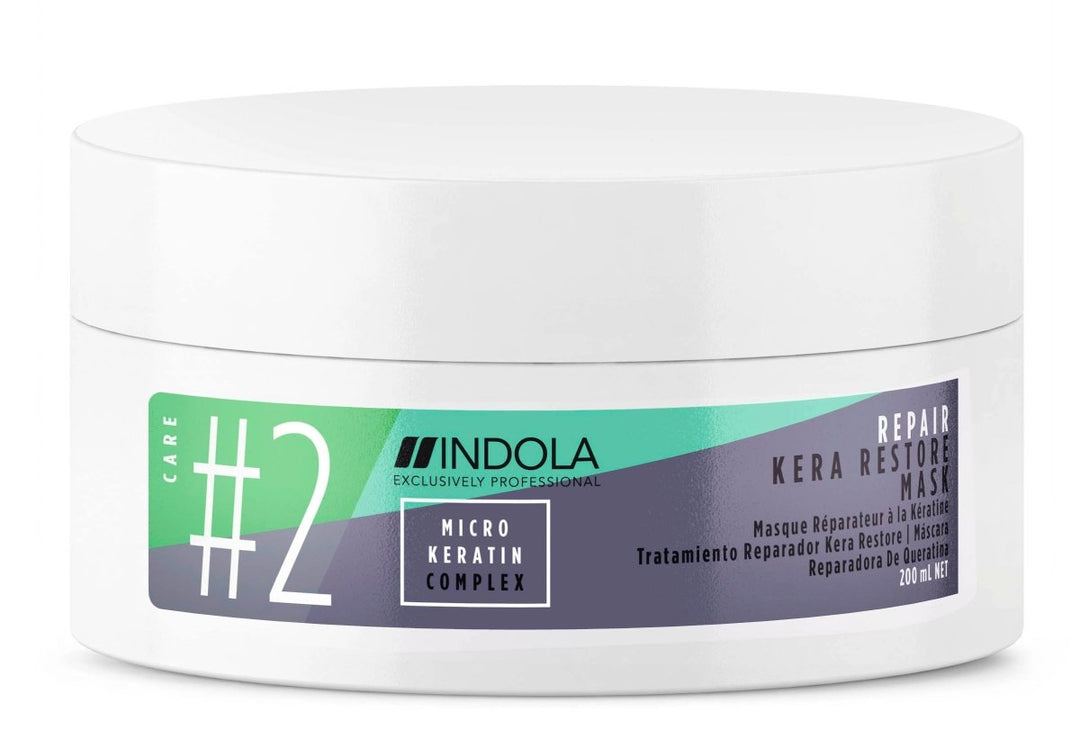 Hårkur_Indola Repair kera restore mask 200ml - Youth.no