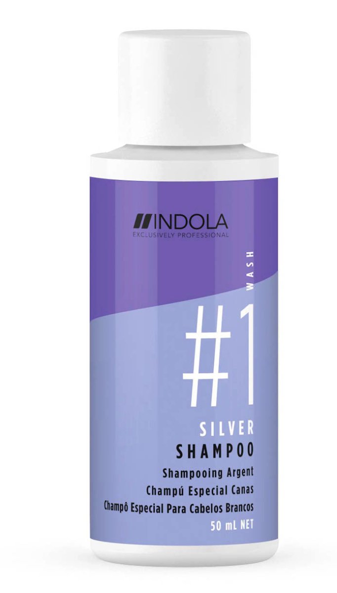 Shampoo_Indola Silver shampoo 50ml - Youth.no