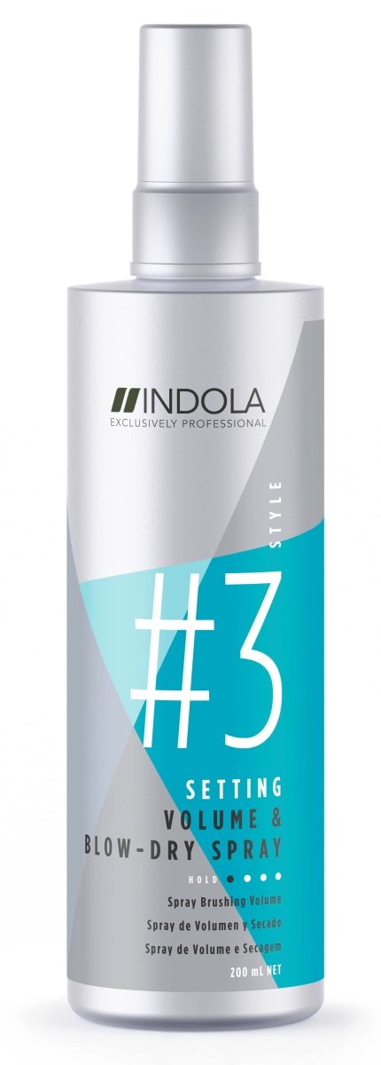 _Indola Volume & blow - dry spray 200ml - Youth.no