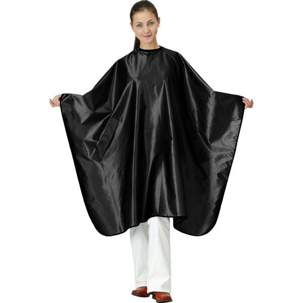 _Satin Cape Black - Youth.no