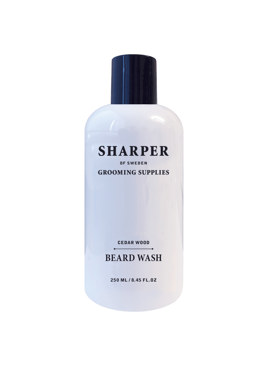 _Sharper of Sweden Beard wash, Cedar wood 250ml - Youth.no