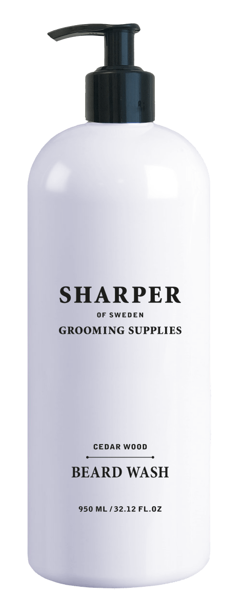 _Sharper of Sweden Beard wash, Cedar wood 950ml - Youth.no